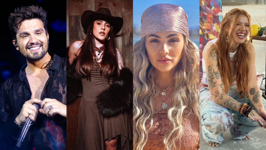 Lançamentos da semana: Luan Santana, Lauana Prado, Kia Sajo, Elana Dara e mais