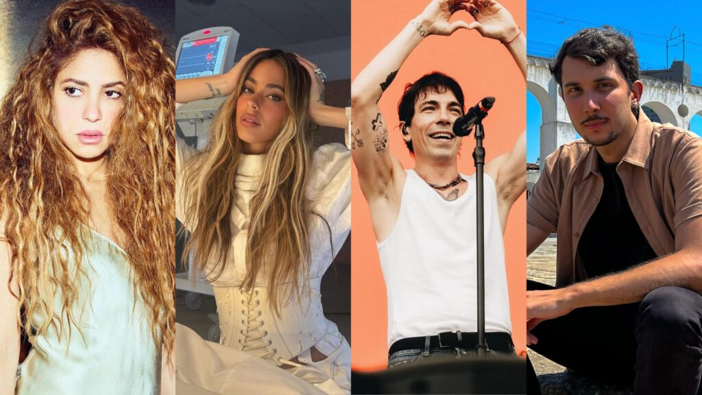 Lançamentos da semana: Shakira, TINI, Di Ferrero, Relvas e mais