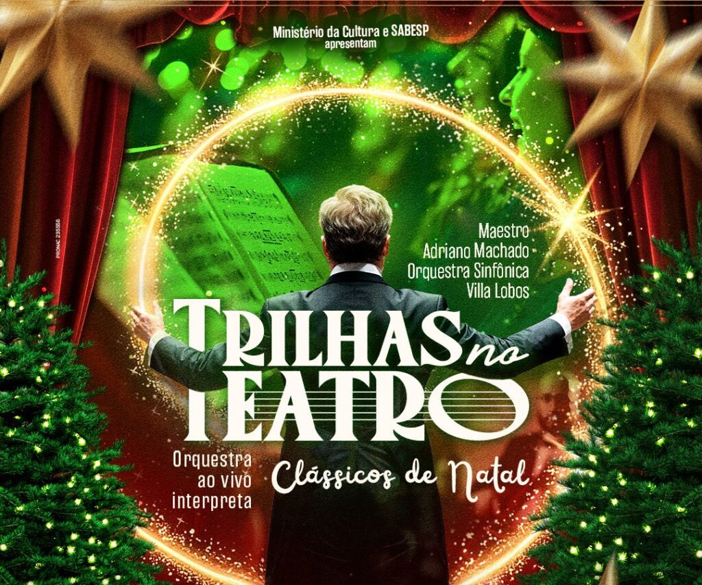 Projeto Trilhas no Teatro: a magia do Natal em um concerto sinfônico emocionante