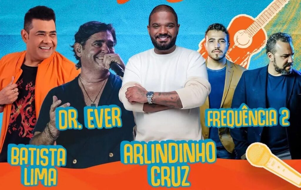 Festibau leva Arlindinho à Tibau (RN), em festival idealizado pelo cantor Dr. Ever