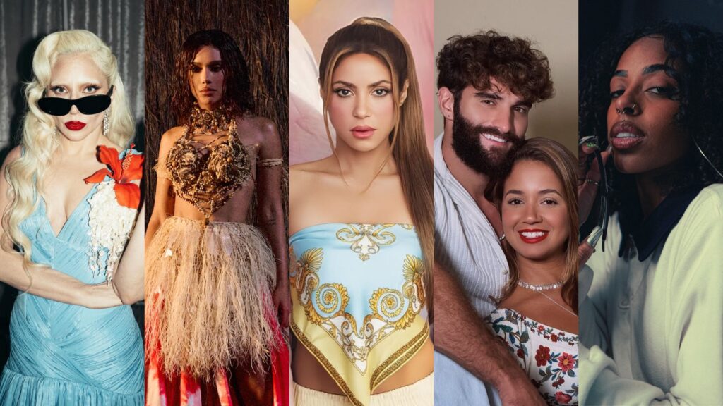 Lançamentos: Lady Gaga, Anitta feat Shakira, Rosalu, Luana Maia e mais